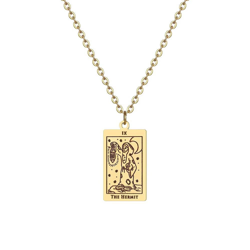 Damen Anhänger mit einzigartigem Tarot-Motiv Shop Nory