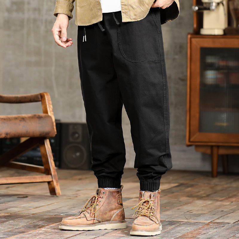 Herren Cargo-Joggerhose mit elastischem Bund und Bündchen Shop Nory