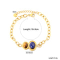 Damen Armband mit edlen Steinelementen und hochwertiger Goldbeschichtung Shop Nory