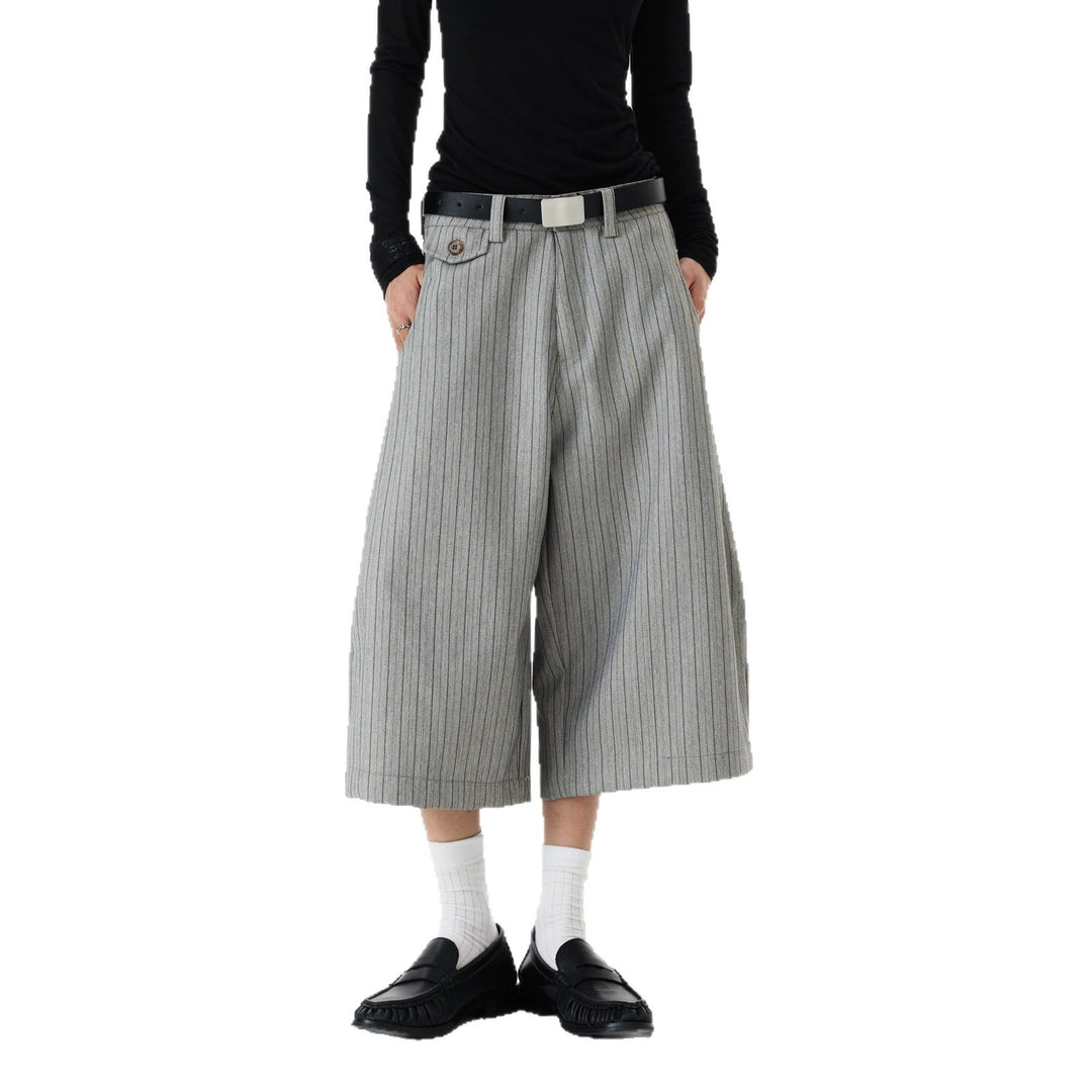Damen Weitgeschnittene Streifenhose Shop Nory