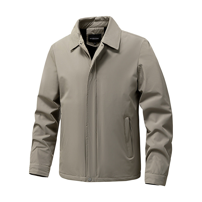 Herren Leichter wasserabweisender Stehkragen-Blouson mit Thermofutter Shop Nory