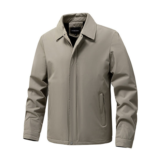 Herren Leichter wasserabweisender Stehkragen-Blouson mit Thermofutter Shop Nory