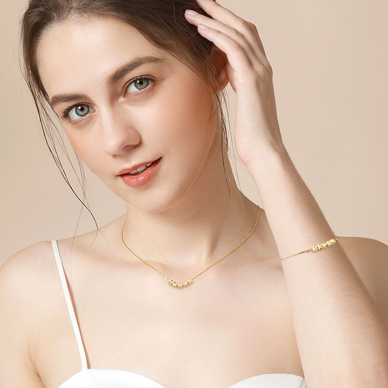 Damen Kette mit kunstvollen Anhängern Shop Nory