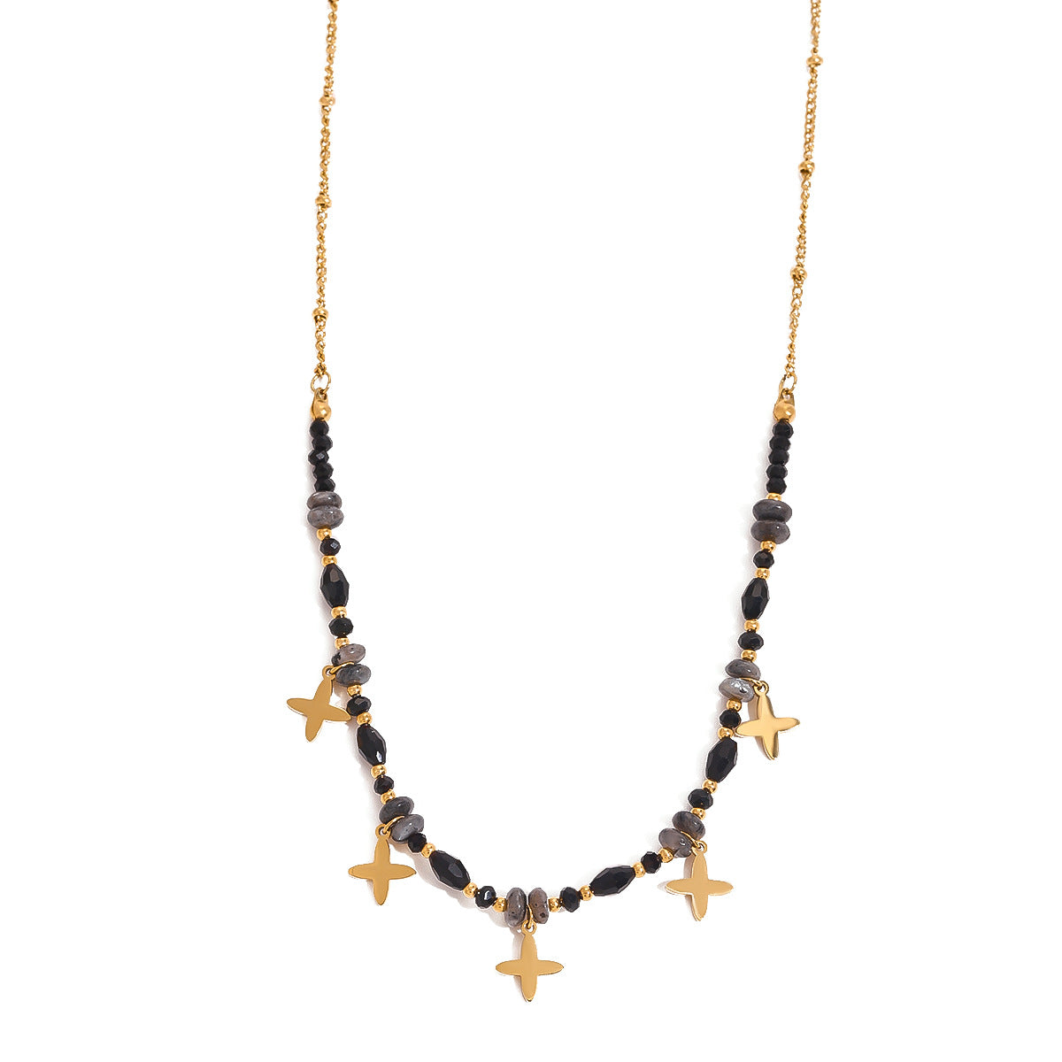 Damen Herzanhänger Halskette mit eleganter Goldfüllung Shop Nory