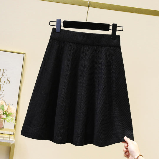 Damen Gemusterter Strickrock Shop Nory