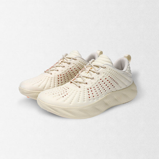 Damen Atmungsaktive Laufsneaker mit perforiertem Strickobermaterial und gedämpfter Plateausohle Shop Nory