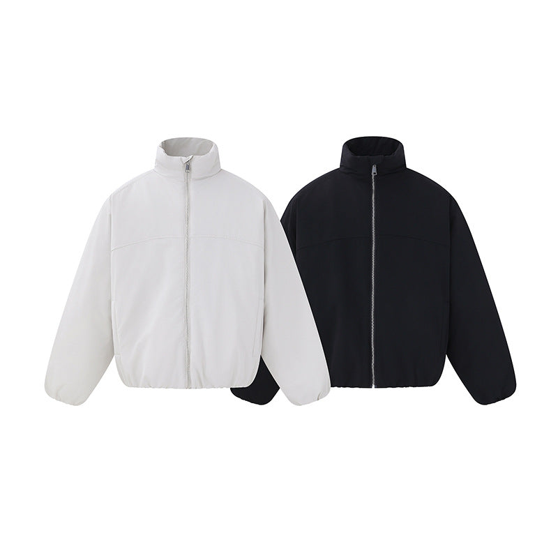 Unisex Leichter Boxy‑Pufferblouson mit hohem Stehkragen und elastischem Saum Shop Nory