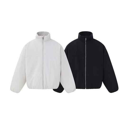 Unisex Leichter Boxy‑Pufferblouson mit hohem Stehkragen und elastischem Saum Shop Nory