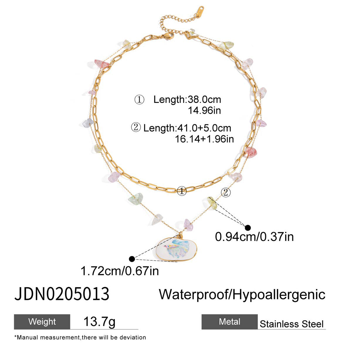 Damen Halskette mit herzförmigem Anhänger und robustem Edelstahl Shop Nory