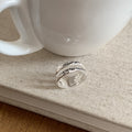 Damenring mit inspirierendem Schriftzug und modernem Design Shop Nory