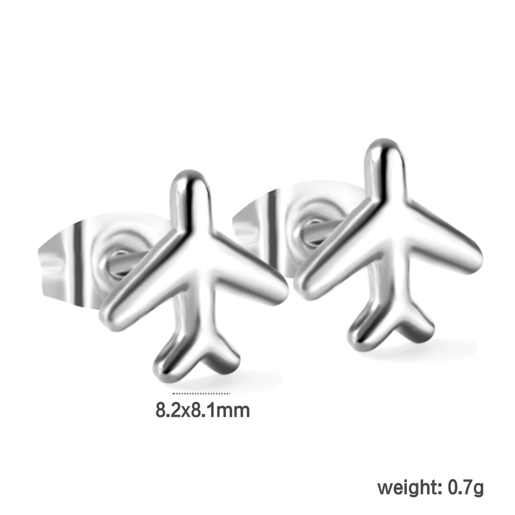 Damen Ohrstecker im Herzdesign aus hochwertigem Edelstahl Shop Nory