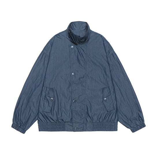 Unisex Leichter Boxy‑Blouson mit Funnel‑Kragen und Utility‑Taschen Shop Nory