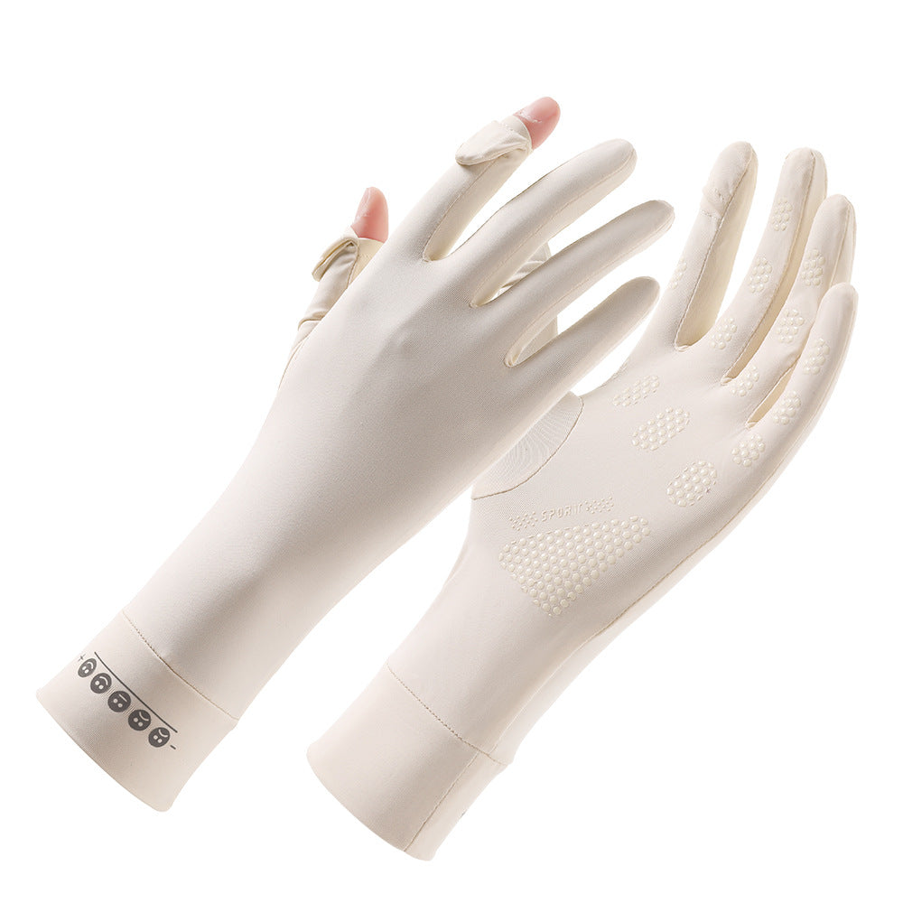 Sonnenschirm Eis Seide Handschuhe