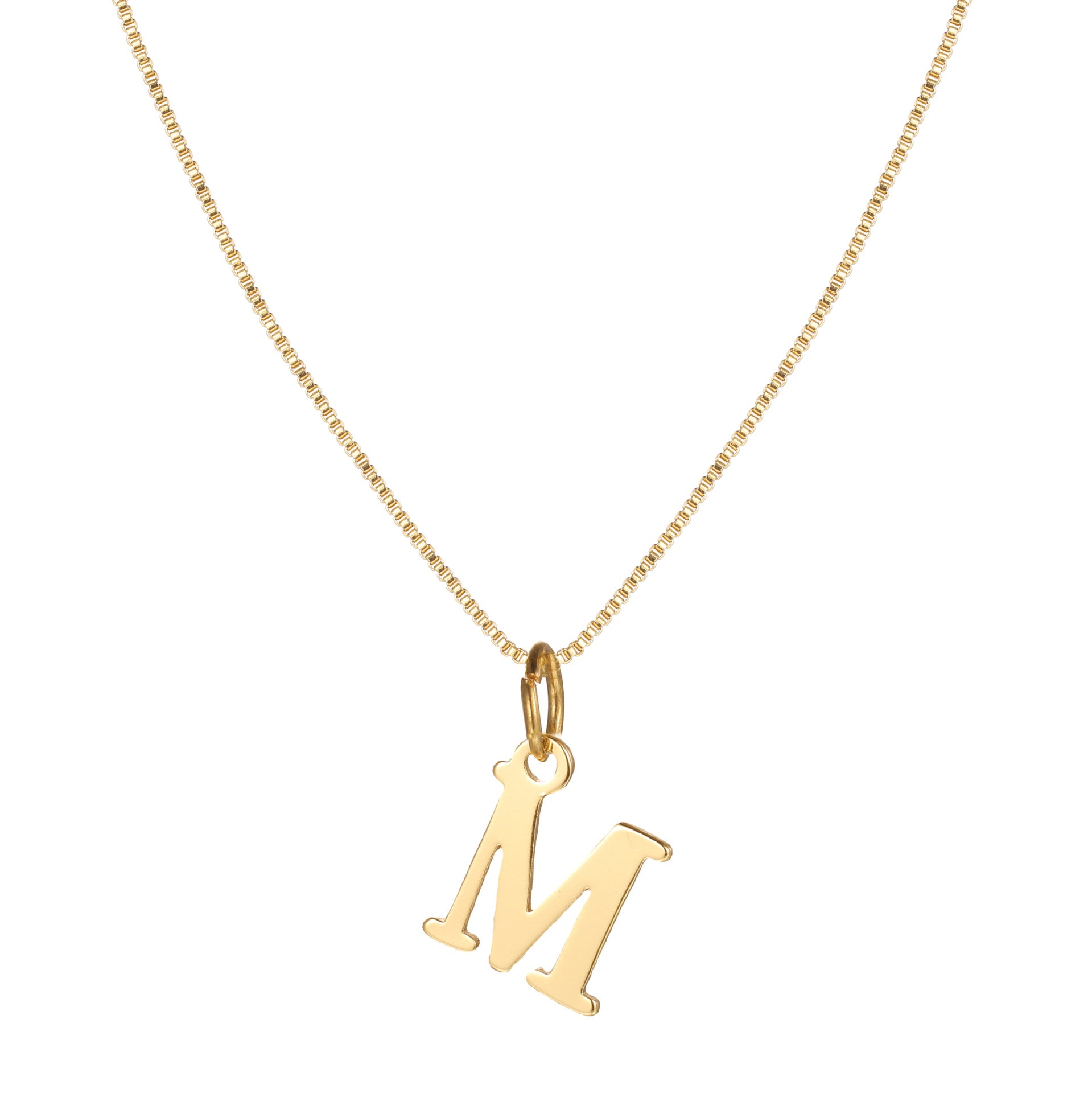 Damen Halskette mit individuellem Initial-Anhängerwunsch Shop Nory