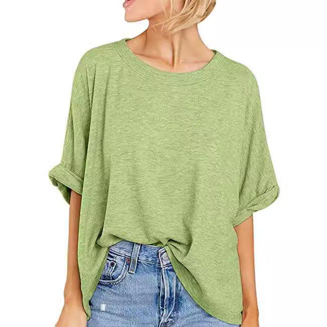 Damen lässiges Oversized T-Shirt