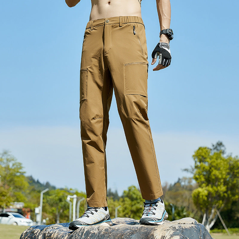 Herren Technische Trekkinghose mit Stretch wasserabweisender Oberfläche und Cargo-Taschen Shop Nory