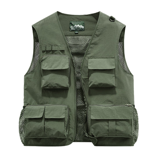 Herren Multifunktionale und atmungsaktive Outdoor-Weste Shop Nory
