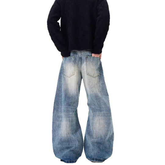 Herren Hochgeschnittene Weitgeschnittene Jeans Shop Nory