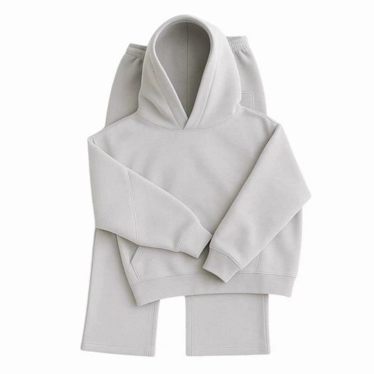 Damen Sportliches Hoodie-Set
