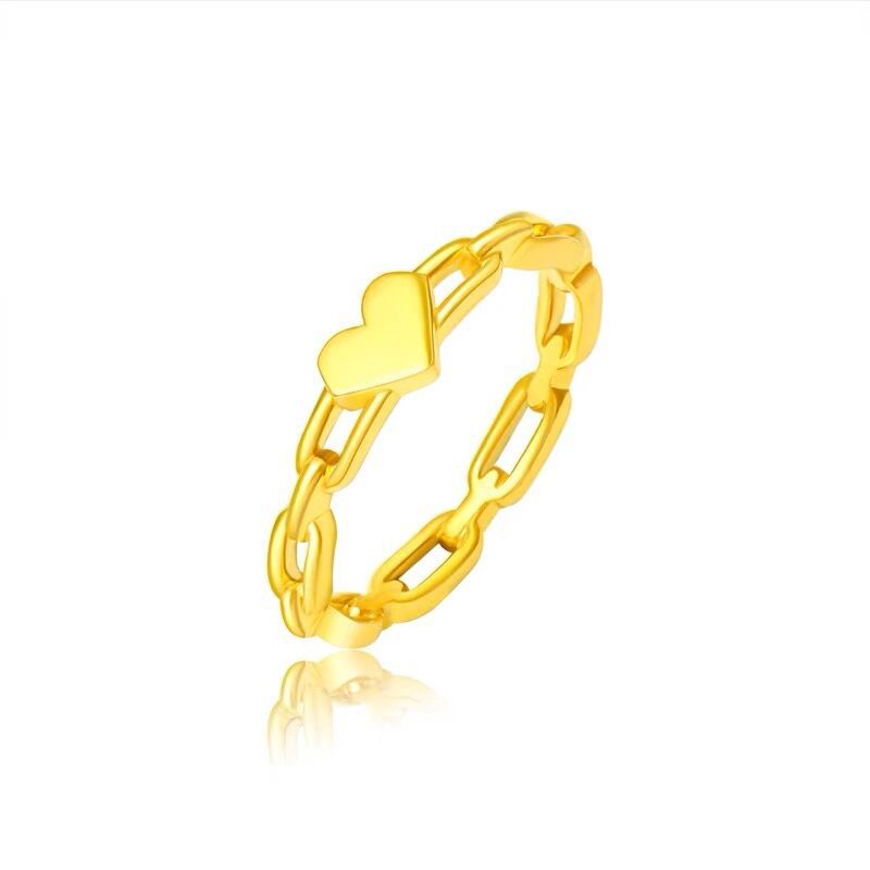Damen zartes Ringdesign mit Herzmotiven Shop Nory