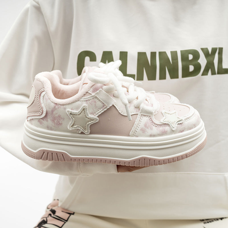 Damen Sneaker mit kuscheligem Innenfutter und flexiblem Sohlenprofil