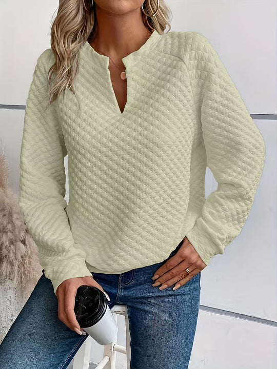 Damen Modischer Stehkragen Pullover Shop Nory