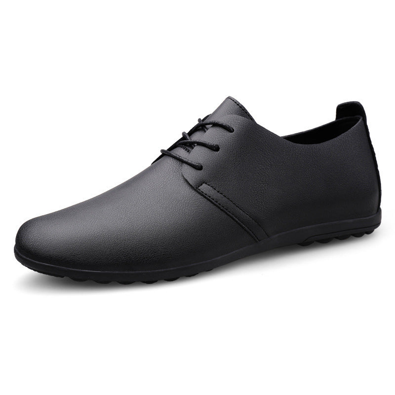 Damen Elegante Schnürschuhe aus hochwertigem Leder mit rutschfester Sohle