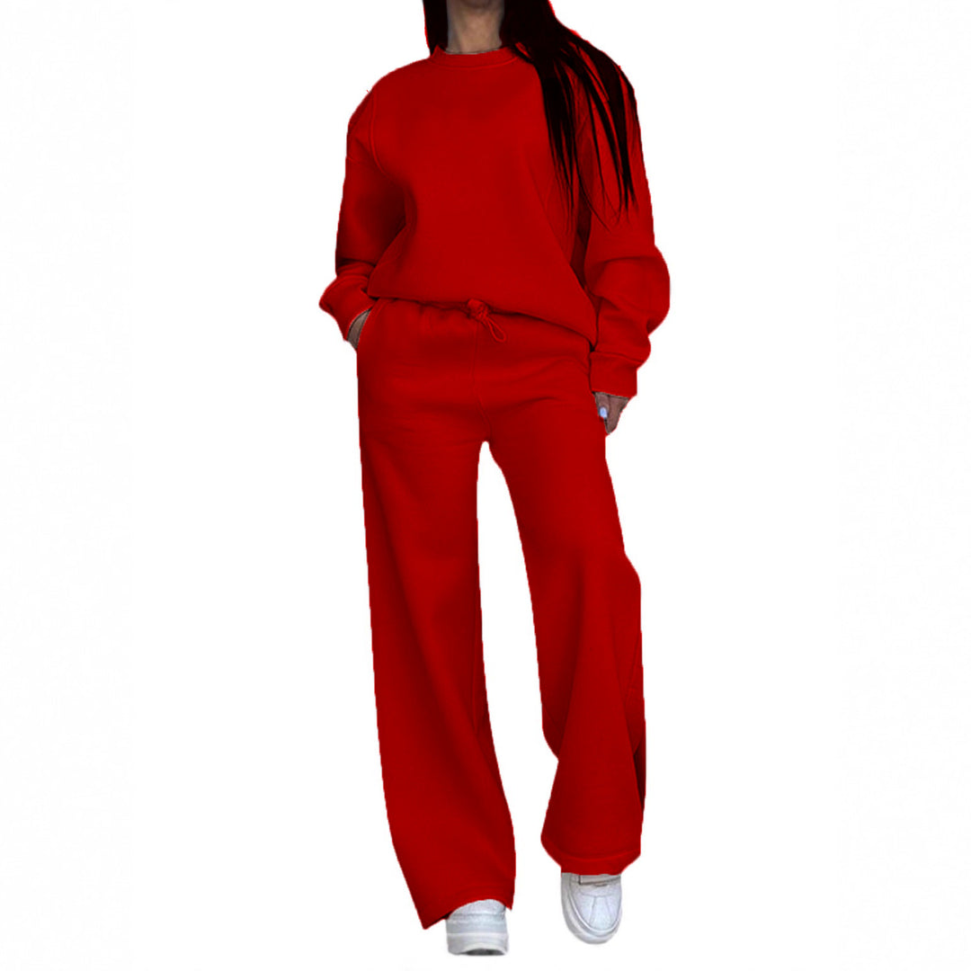 Damen nan lässiges Oversize Sweatshirt und weite Jogginghose Set Shop Nory