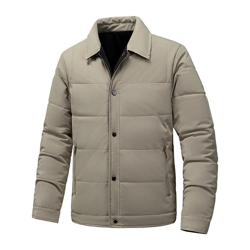 Herren Steppjacke mit Thermo-Isolierung und Hemdkragen Shop Nory