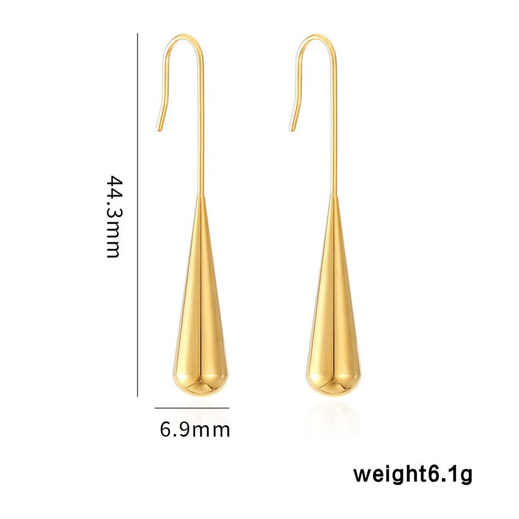 Damen creolenförmige Ohrstecker mit elegantem Perlendesign Shop Nory