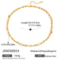 Damen Edelstahlkette mit funkelndem Zirkonia und verstellbarem Design Shop Nory