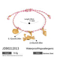 Damen Armband mit maritime Motiven aus hypoallergenem Edelstahl und geflochtenem Design Shop Nory
