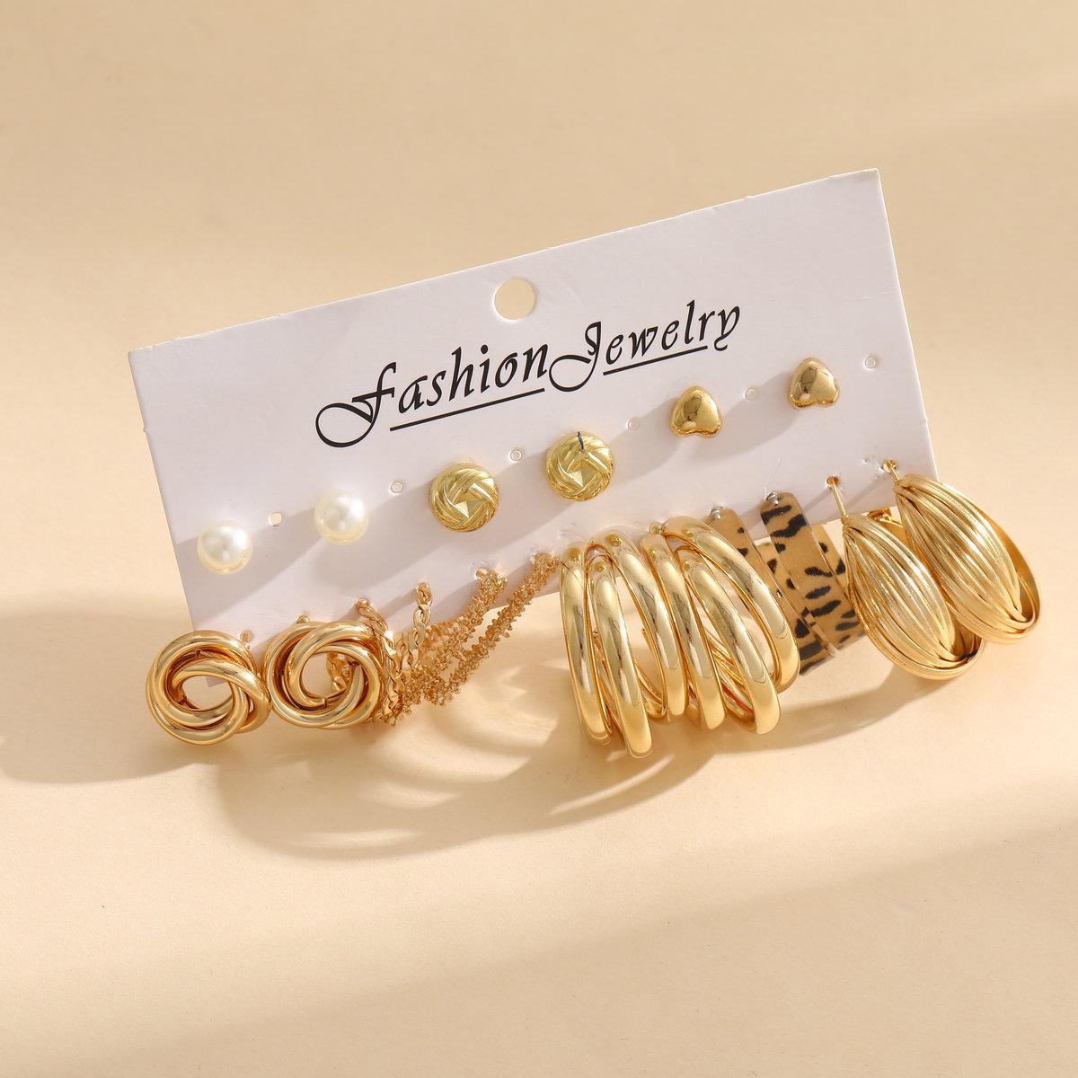 Damen Ohrstecker Set mit eleganten und vielfältigen Designs Shop Nory