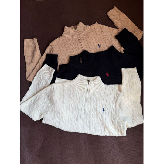 Damen Strickpullover mit Stehkragen Shop Nory