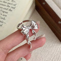 Damen Ring mit verspieltem Schleifen-Design und hochwertiger Verarbeitung Shop Nory