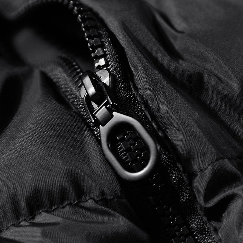 Herren Gepolsterte Ärmellose Thermoweste im urbanen Puffer-Look mit Stehkragen und Reißverschlusstaschen Shop Nory