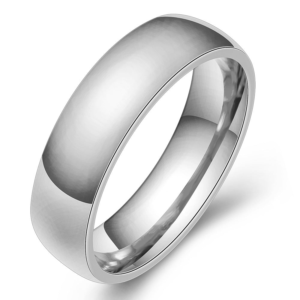 Herren Ehering mit eleganter Hochglanz-Oberfläche Shop Nory