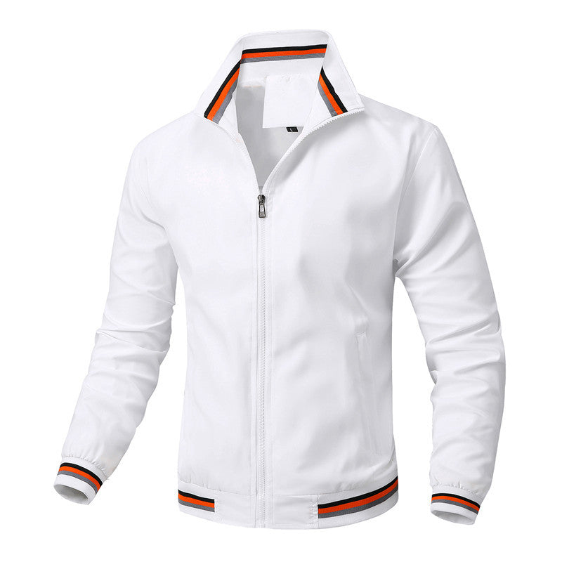 Herren Elegante Sportjacke mit hohem Kragen Shop Nory