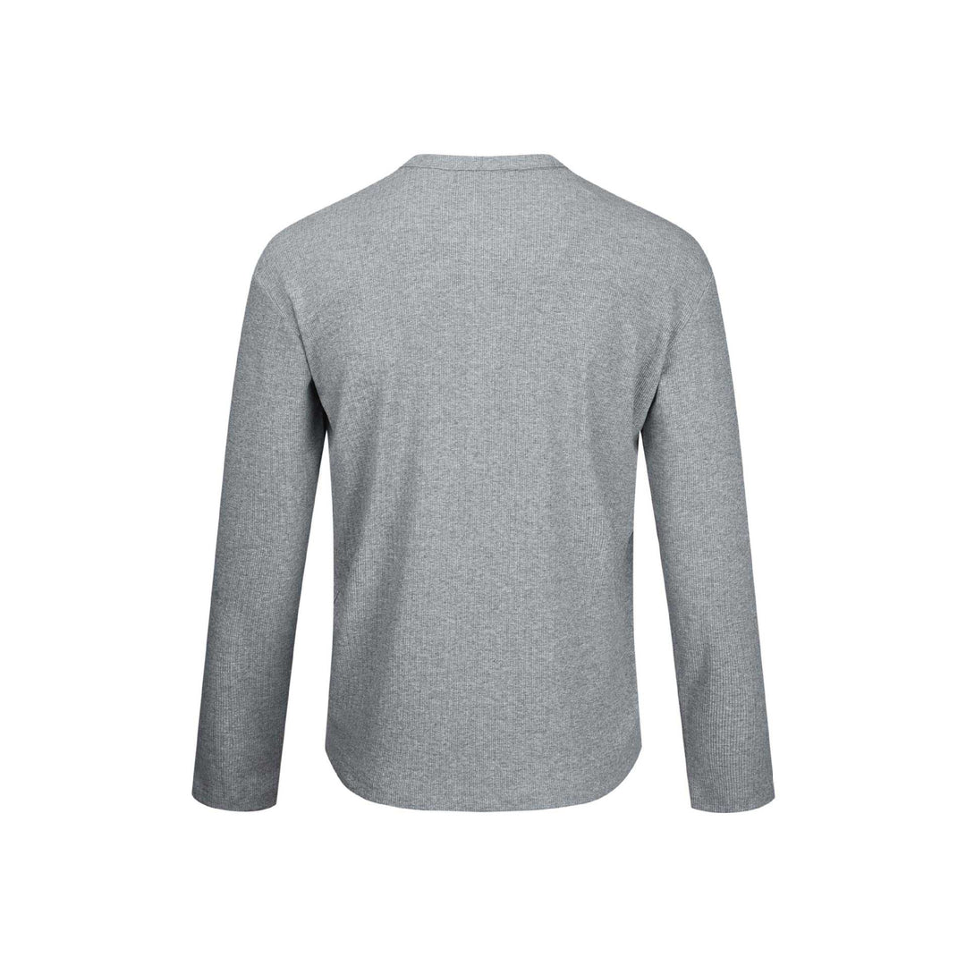 Herren Thermo-Waffelshirt mit Henley-Knopfleiste Shop Nory