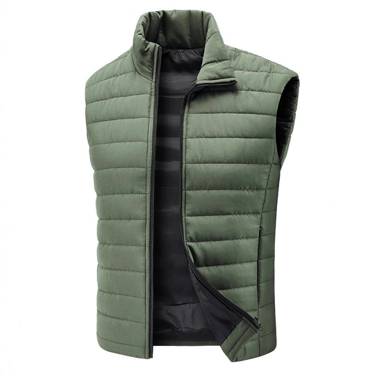 Herren Ultraleichte Steppweste mit hochgezogenem Kragen und isolierender Thermofüllung Shop Nory