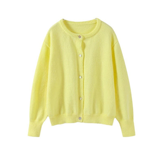 Damen kuscheliger Cardigan aus weichem Mohair