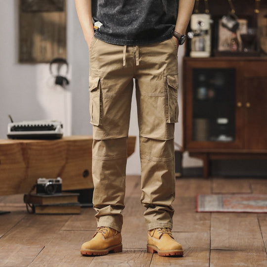 Herren Technische Cargohose mit geradem Schnitt, verstärkten Knien & Mehrfachtaschen Shop Nory