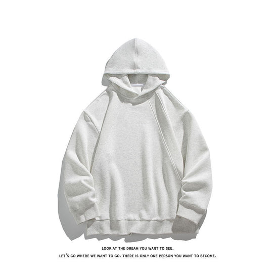 Herren Oversize-Kapuzenpullover mit Raglannähten und minimalistischem Streetwear-Design Shop Nory