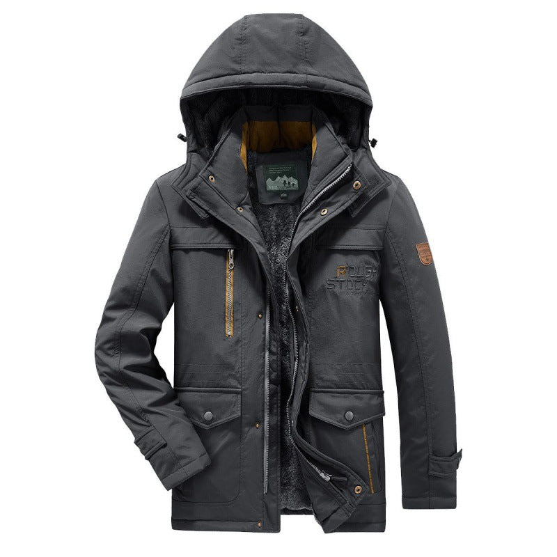 Herren Multifunktionale Outdoor-Jacke mit Fleece-Futter Shop Nory