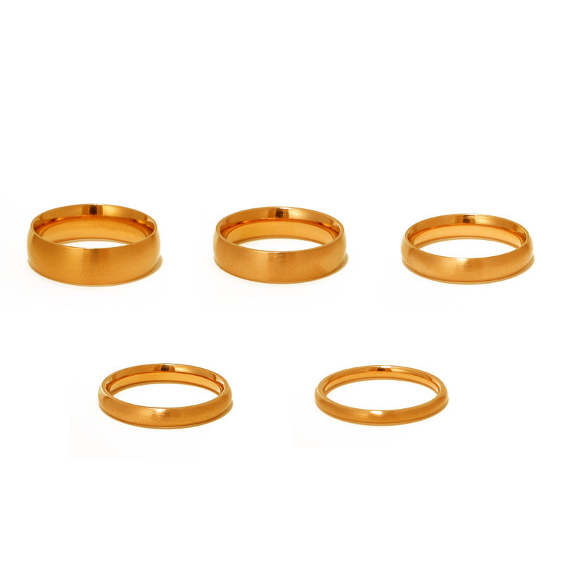 Damen filigraner Ring mit glänzendem Finish Shop Nory
