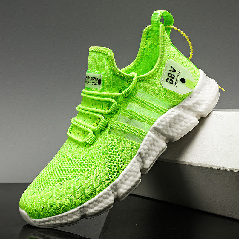 Damen Leichte und atmungsaktive Freizeitsneaker mit Flex-Sohle