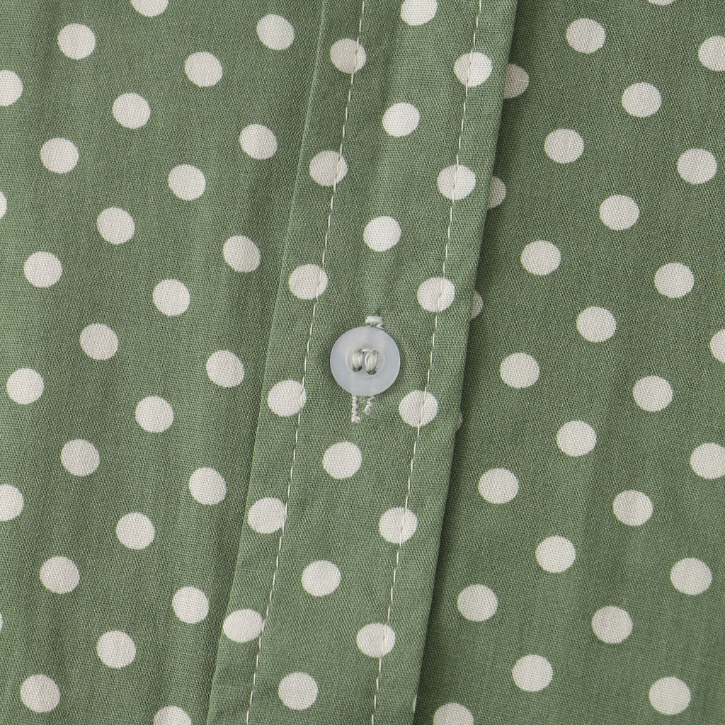 Damen Kurzarmbluse im modernen Polka-Dots-Design mit luftiger Passform Shopnory