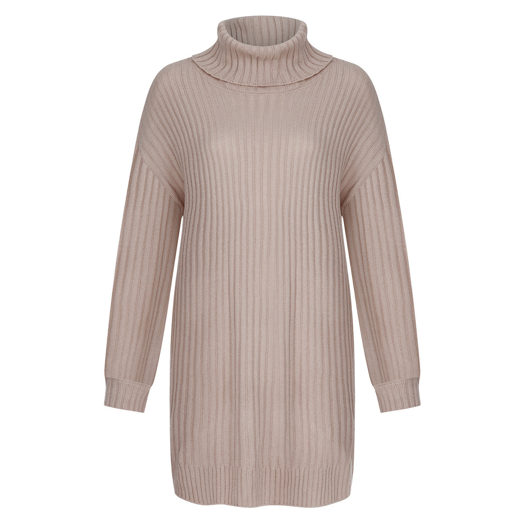 Damen Gerippter Rollkragen-Tunika mit kastigem Oversize-Schnitt Shop Nory