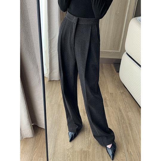 Damen Elegante Hoch taillierte Hose Shop Nory