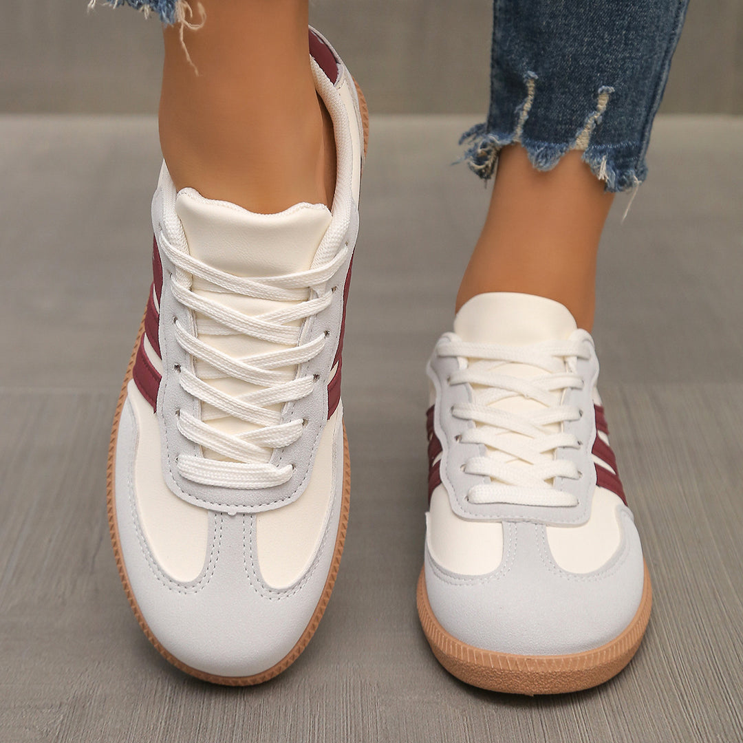 Damen Retro-Sneaker mit Gummisohle, leichtem Textilfutter und Komfortfußbett Shop Nory